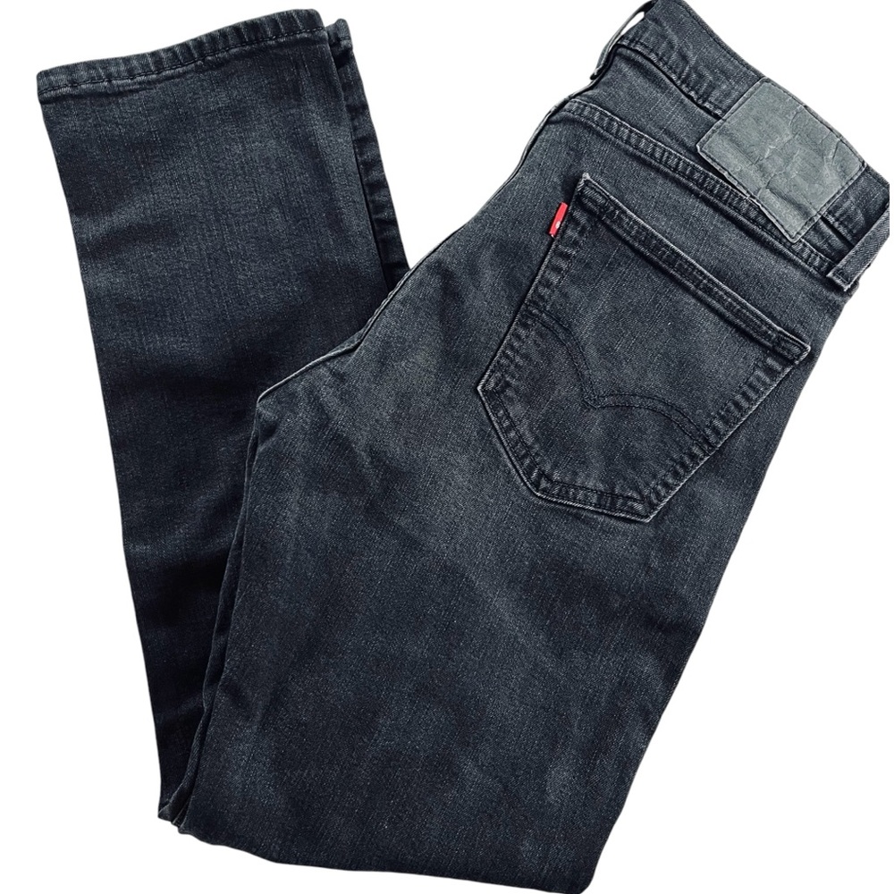 Levi’s 501 straight leg gray denim